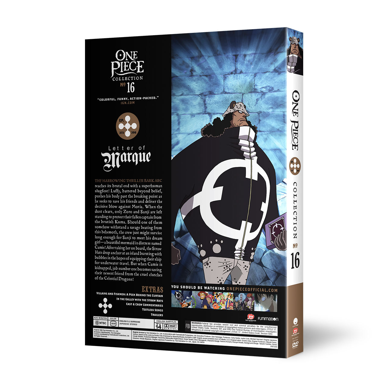 One Piece - Collection 16 - DVD | Crunchyroll Store